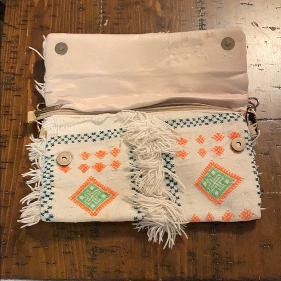 Vintage Bright Tribal Crossbody Bag/Purse/Clutch - Picture 2 of 6